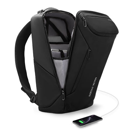Mochila Antirrobo para Hombre con Carga USB y Compartimiento para Laptop - Image 12