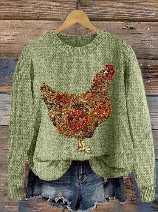 Blusa Cuello Redondo con Estampado Animal - Image 9