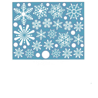 Pegatinas Navideñas y de Año Nuevo para Ventanas de Cristal Estático - Image 12