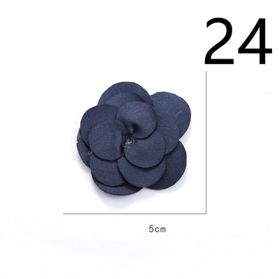 Diadema de Flores de Tela con Base Adhesiva para Hacer a Mano - Image 63