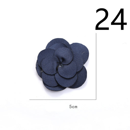 Diadema de Flores de Tela con Base Adhesiva para Hacer a Mano - Image 63