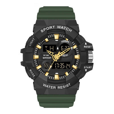 Reloj Deportivo Digital Dual Display Pantalla Grande Luminoso Resistente al Agua Unisex - Image 19