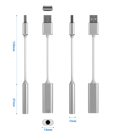 Adaptador USB a Audio 3.5mm - Conexión Instantánea - Image 4
