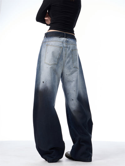 Pantalones Anchos Tie-Dye Degradado para Mujer - Image 20
