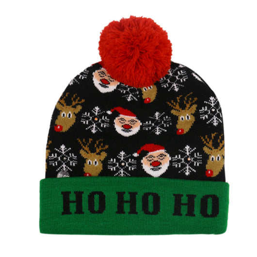 Gorro Navideño LED Tejido con Luces Integradas - Image 11