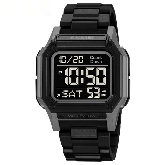 Reloj Electrónico Multifuncional de Resina para Hombre - Image 11