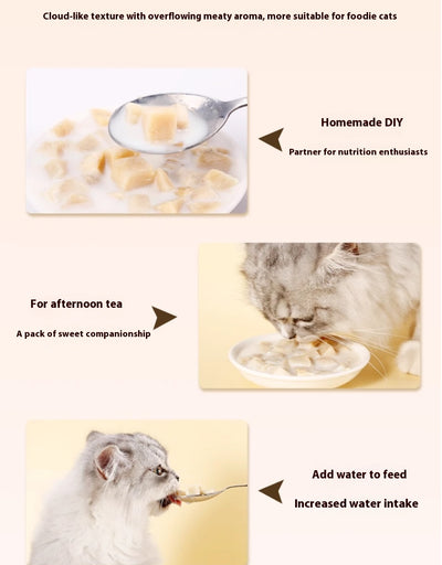 Alimento Húmedo para Gatos - Dumplings de Carne al Vapor con Leche de Cabra - Image 18