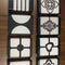 Warm Light Square ABS Wall Lamp