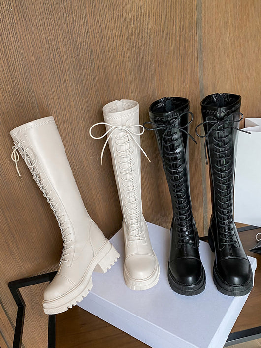 Botas Martin Altas Stretch para Mujer Talla Petite - Image 3