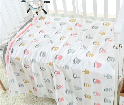Manta de Baño Infantil 110x110cm - Gasa 6 Capas 100% Algodón Puro - Image 68