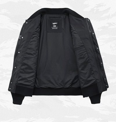 Chaqueta Beisbolera Suelta con Múltiples Bolsillos para Hombre - Image 10