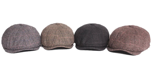 Boina Artística Otoño Invierno Estilo Británico para Jóvenes - Image 4
