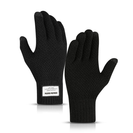 Guantes Cálidos de Conducción Hombre Invierno con Forro Terciopelo