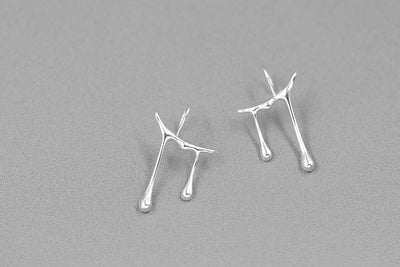 Aretes de Plata Esterlina S925 Minimalistas Elegancia Pura - Image 7