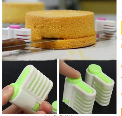 Divisor de Capas de Pastel y Pan sin Cuchilla - Juego Auxiliar Doble