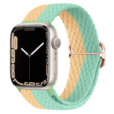 Correa Nylon Trenzada Ajustable para Apple Watch Series 7 - Image 32