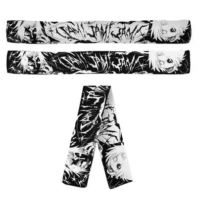 Bufanda de Estilo Oscuro Elemento Fuego - Colección Otoño Invierno Europa y América - Image 13