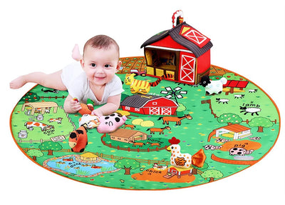 Manta de Juego Educativa con Animales para Bebés - Image 9