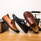 Zapatos Casuales de Cuero para Hombre - Mocasines Cómodos de Conducción