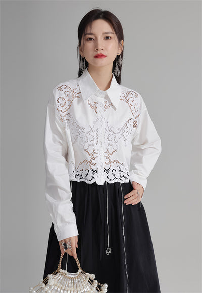 Blusa Calada de Crochet para Mujer - Colección Otoño - Image 13