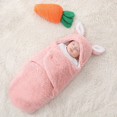 Saco de Dormir para Bebé Recién Nacido en Fleece Suave - Envoltorio Térmico Unisex con Soporte para la Cabeza - Image 5