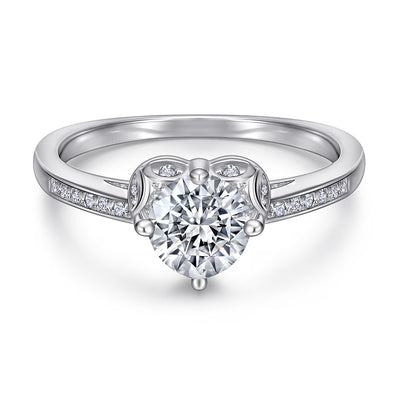 Anillo de Diamante Simulado con Micro Incrustaciones - Diseño Elegante y Moderno - Image 9