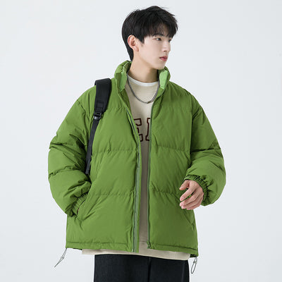 Chaqueta de Plumón de Pato Blanco para Hombre - Abrigo Grueso - Image 7
