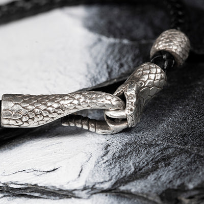 Pulsera de Cuero Personalizada Serie Serpiente - Regalo Exclusivo - Image 7