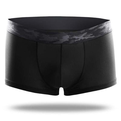 Calzoncillos sin costuras de seda de hielo para hombre - Image 4