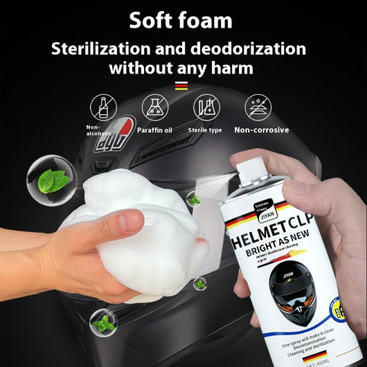 Limpiador Desodorante Espuma para Forros de Casco