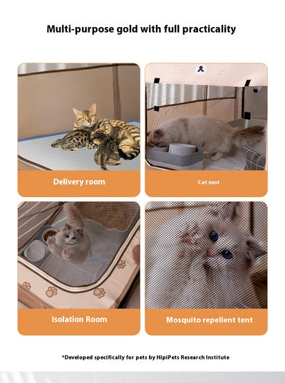 Casita Plegable para Gatos con Diseño de Animales - Image 7