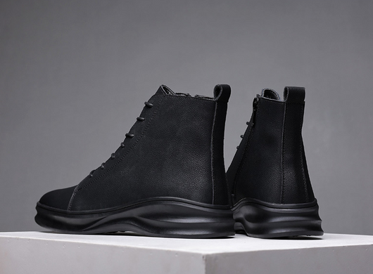 Botas Martin Negras con Malla Interna y Punta Redonda - Image 12