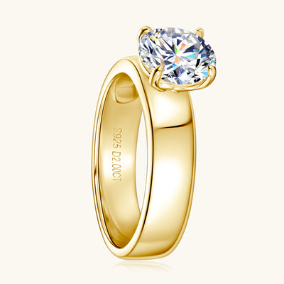 Anillo de Boda Moissanita Diseño Europeo y Americano - Image 4