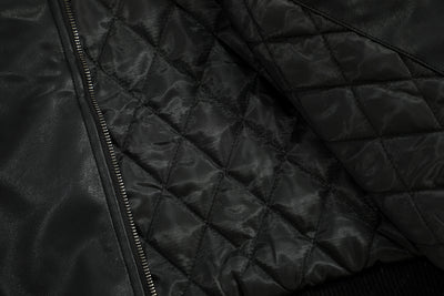 Chaqueta de Cuero PU Estilo Urbano Americano con Algodón - Image 18