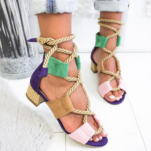 Sandalias Cómodas para Mujer Talla Grande - Diseño Clásico con Punta Redonda - Image 14