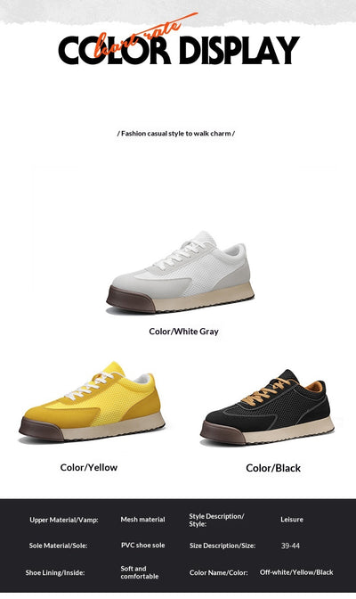 Zapatillas Retro para Correr con Suela Elevada y Aumento de Altura - Image 10