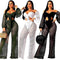 Traje Casual Elegante con Vestido Largo Hueco para Mujer