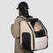 Mochila Transportadora Doble para Gatos con Diseño de Cápsula