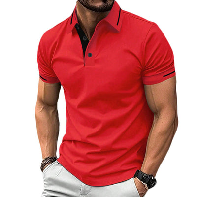Camisa Casual Transpirable de Manga Corta para Negocios y Commuting - Image 4