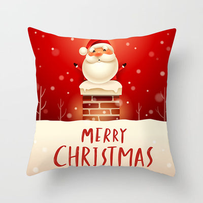 Funda de Almohada Navideña con Diseño de Muñeco de Nieve - Image 12