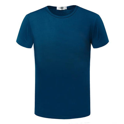 Camiseta Slim Fit Cuello Redondo Manga Corta para Hombre - Image 4