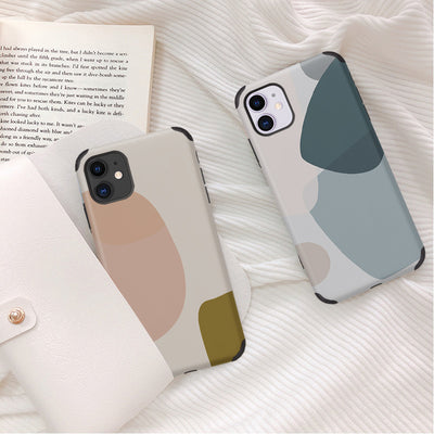 Funda para iPhone 12 con Arte de Gatito Pintado a Mano - Image 2