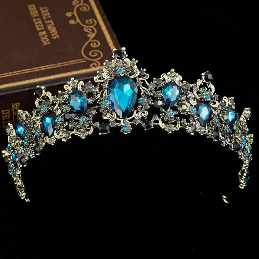 Corona Nupcial de Cristales Barrocos con Brillantes - Image 7