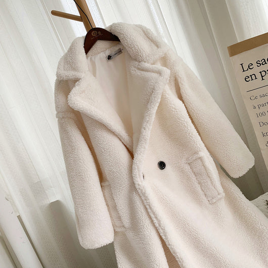 Abrigo Largo de Piel para Mujer - Otoño e Invierno - Image 5