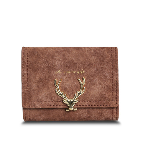 Billetera Infantil Venado Cartoon - Monedero PU Compacto para Niñas - Image 7