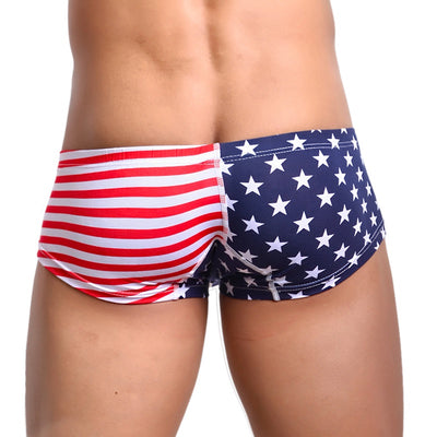 Shorts con Estampado de Banderas - Image 3
