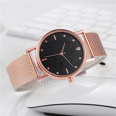Reloj de Pulsera Elegante para Mujer con Malla de Silicona - Image 12