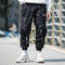 Pantalones Harem Casuales para Hombre con Múltiples Bolsillos
