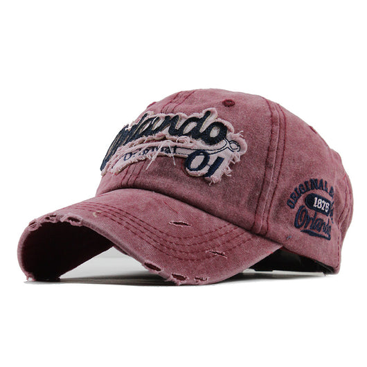Gorra Vaquera de Algodón Lavado - Estilo Retro Clásico - Image 6