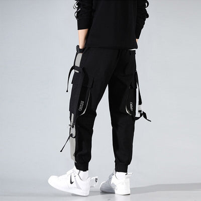 Pantalones Hip-Hop Sueltos de Moda Casual - Image 5